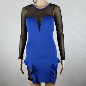 OH YES ROYAL BLUE DRESS
